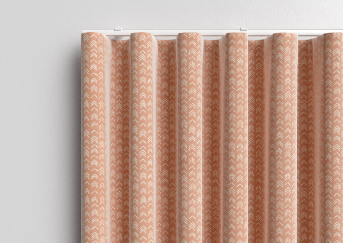 Rolling Hills Velvet, Apricot - Made to Measure Curtains - Image 13